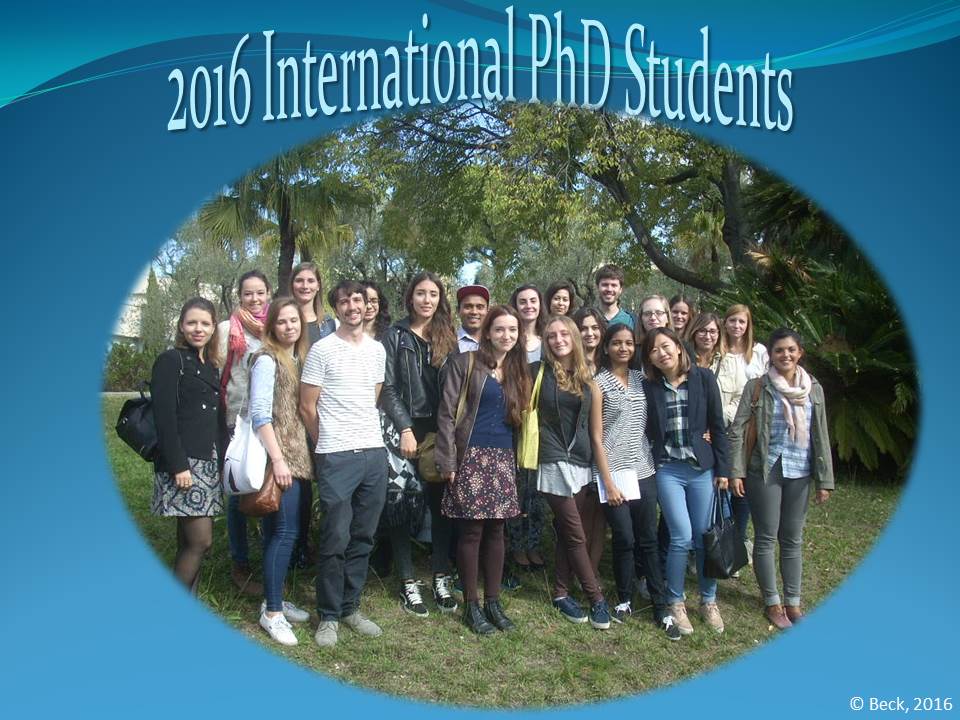 2016 PhD Students